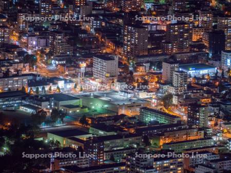 札幌市街展望　夜景