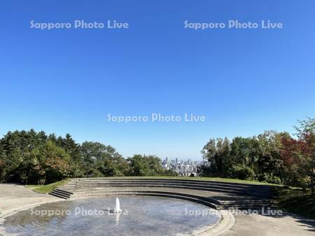 旭山記念公園　噴水