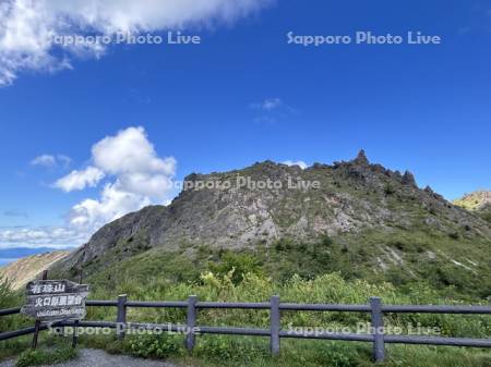 有珠山火口原展望台