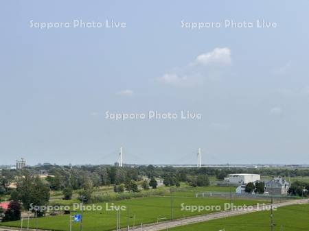 しのつ公園展望台よりたっぷ大橋