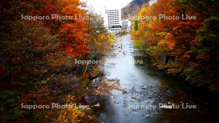 定山渓　豊平川